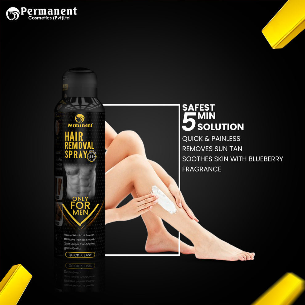 Permanent Men Gold Hair Removal Spray (200ml)