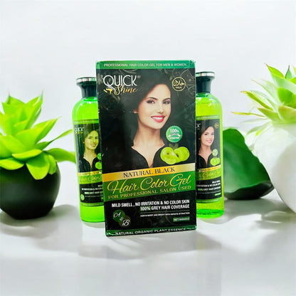 Quick shine hair color for men & women