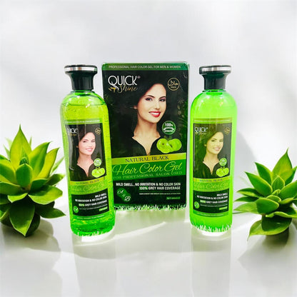 Quick shine hair color for men & women